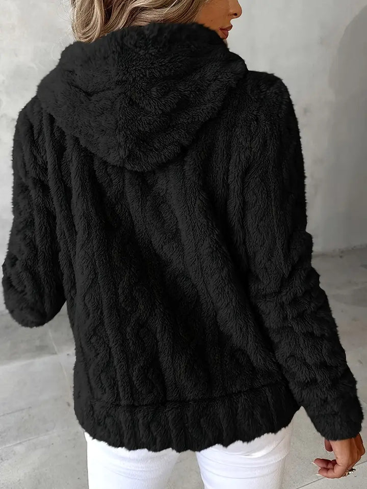 Sophie – Long Sleeve Hoodie With Zipper