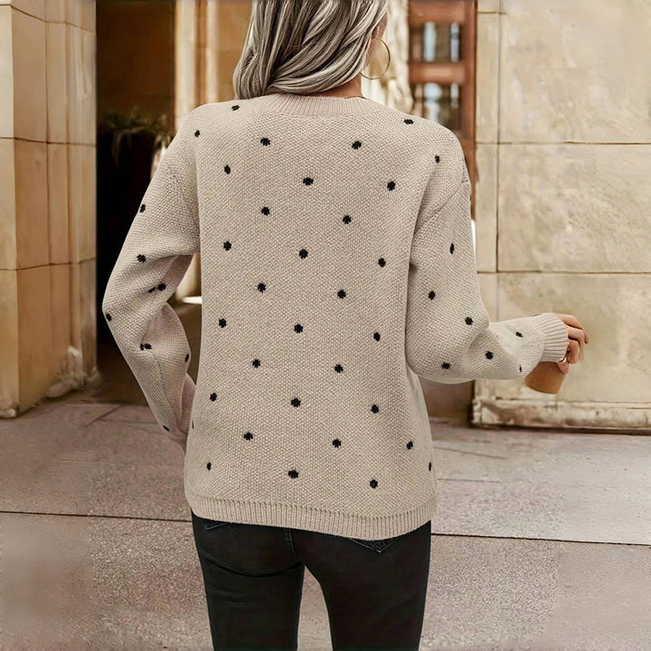 Anastasia | Polka Dot Sweater
