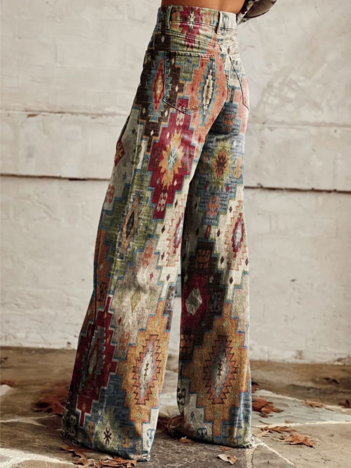 Amelia™ | Wide Floral Pants