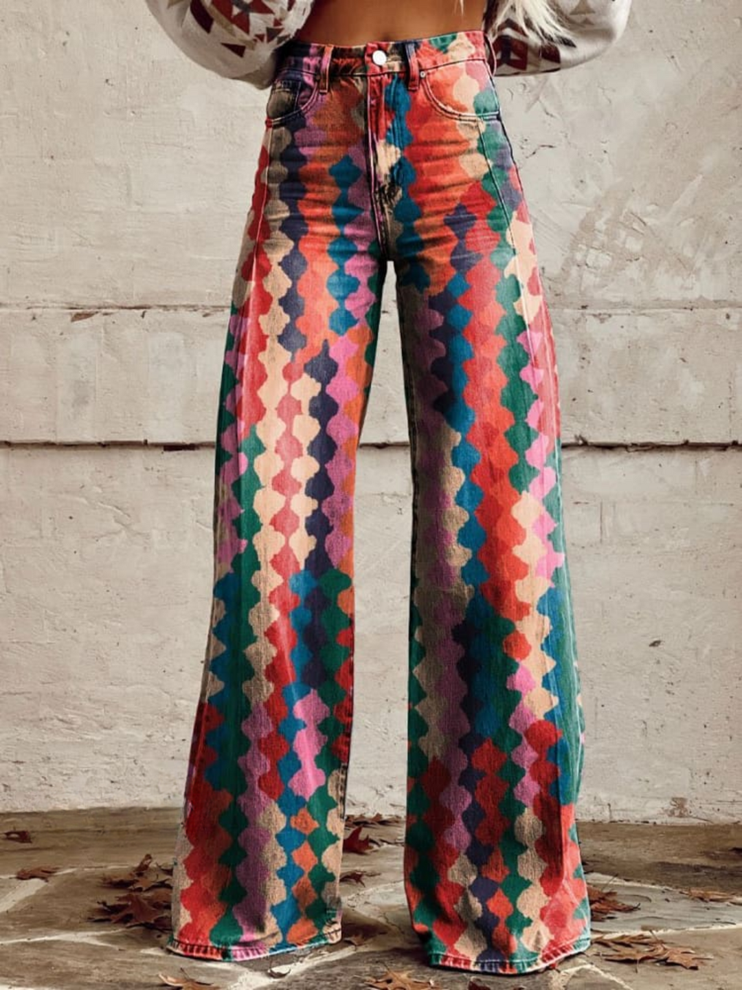 NADINA™ | WIDE BOHEMIAN PANTS