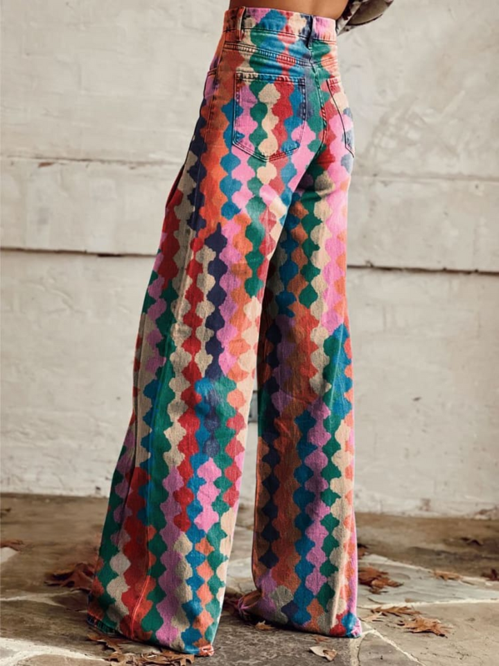 NADINA™ | WIDE BOHEMIAN PANTS