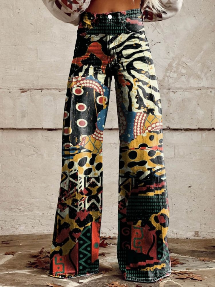 Amelia™ | Wide Floral Pants