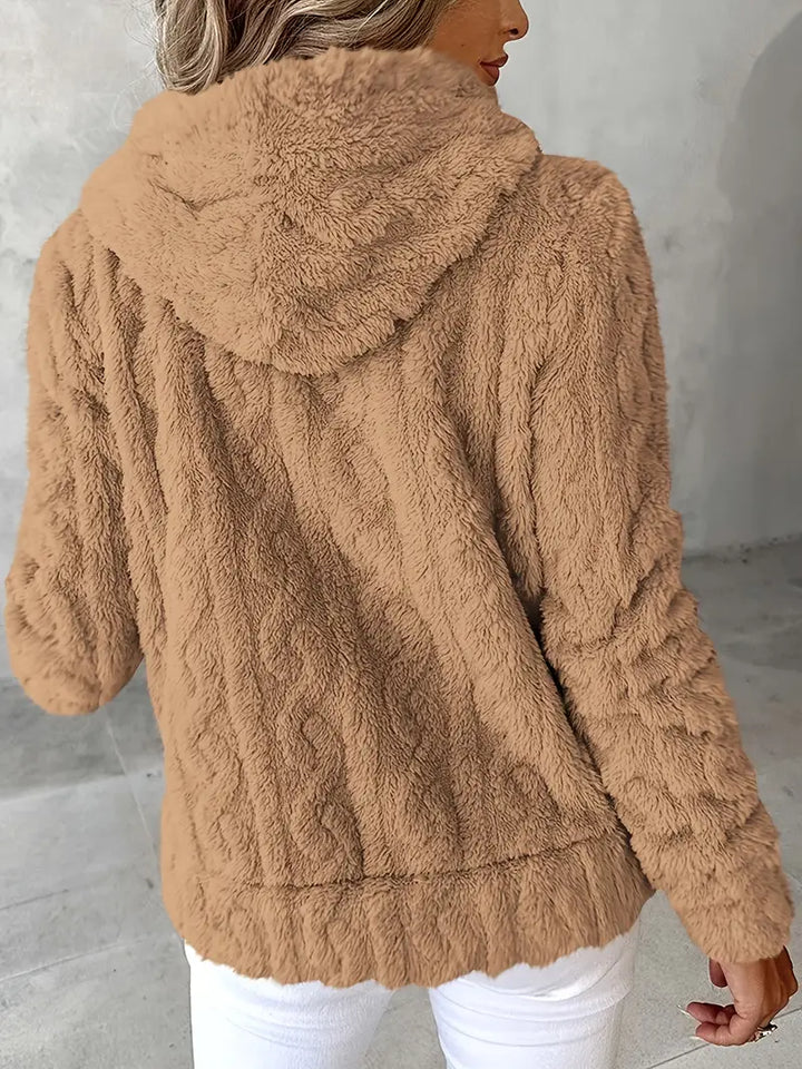 Sophie – Long Sleeve Hoodie With Zipper
