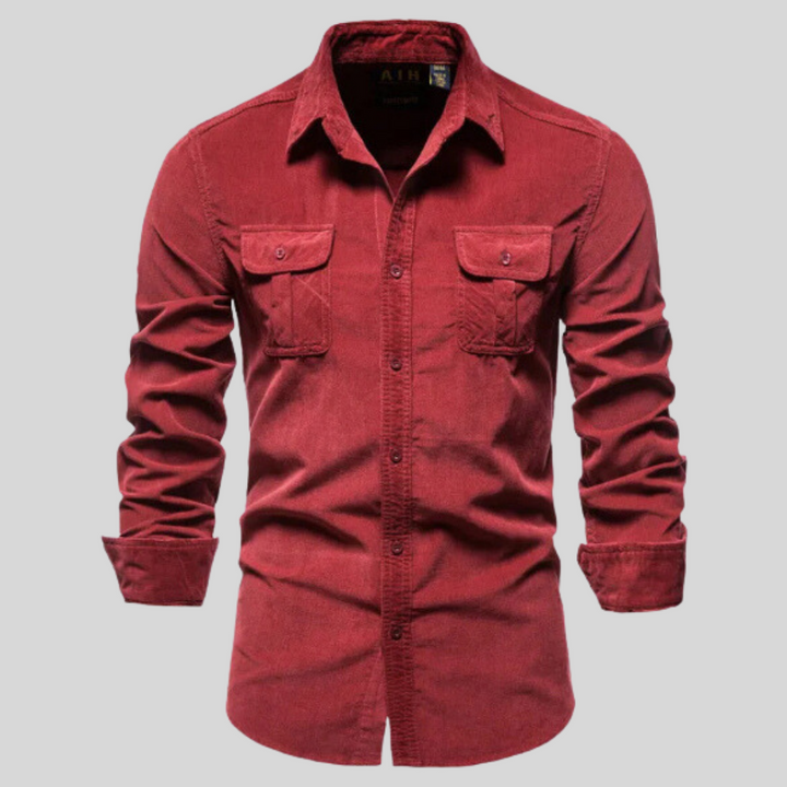 Wyatt Cotton Corduroy Shirt