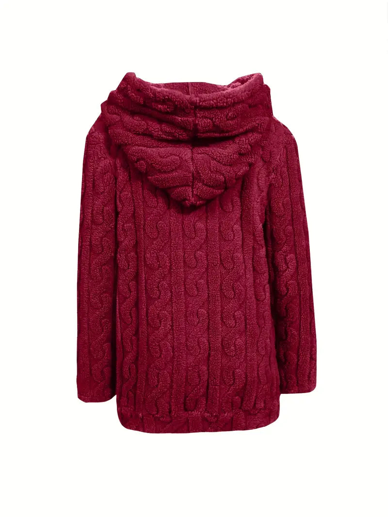 Sophie – Long Sleeve Hoodie With Zipper