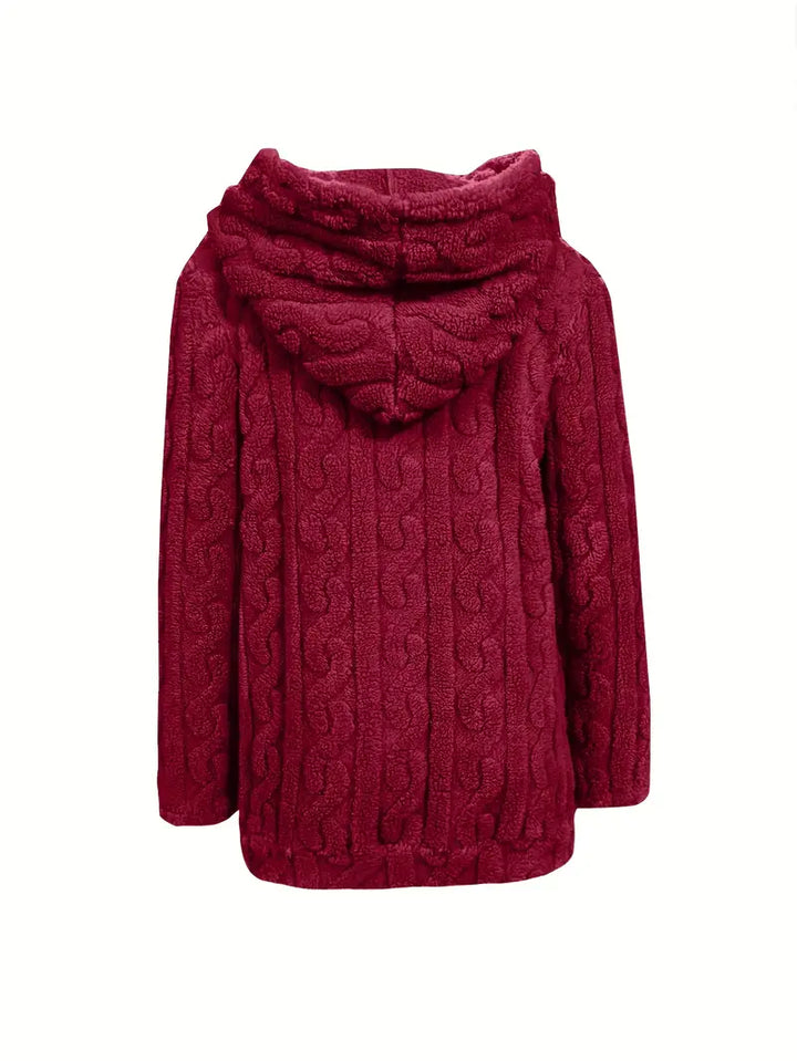 Sophie – Long Sleeve Hoodie With Zipper