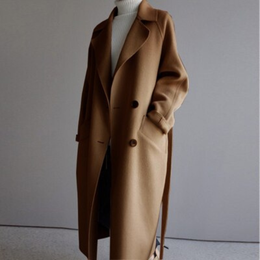 Lunara – Long Cashmere Coat