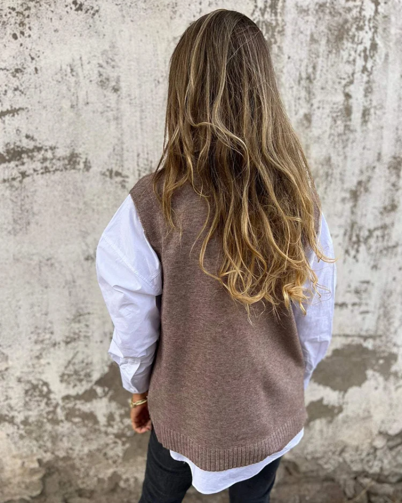 Ariel - Knitted Sweater Vest