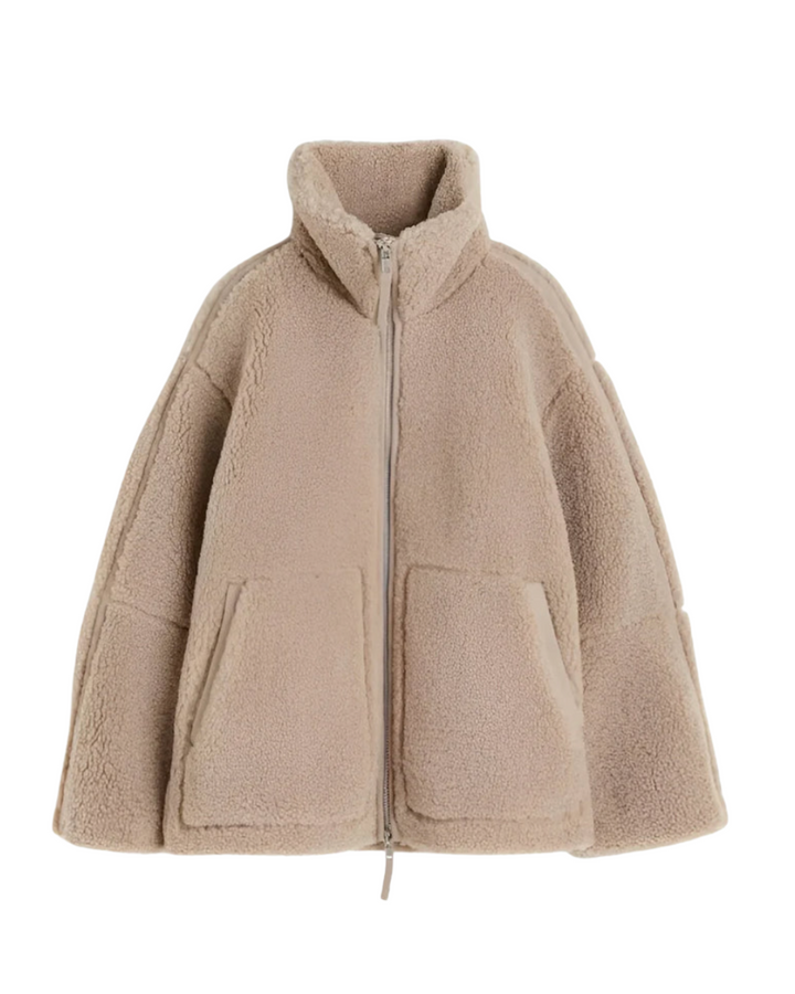 Renata – Lambswool Jacket with Long Sleeves