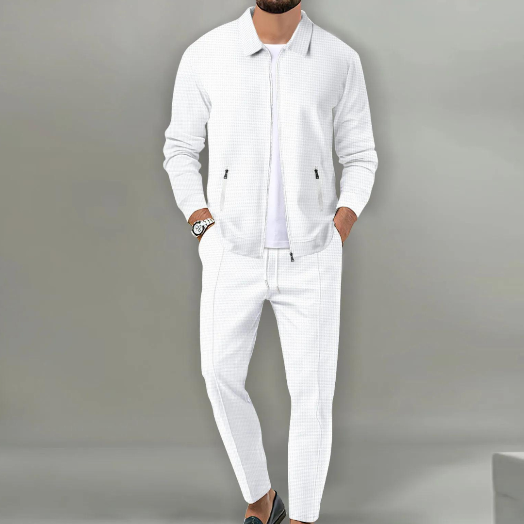 Evan | Modern Zip-Up Tracksuit