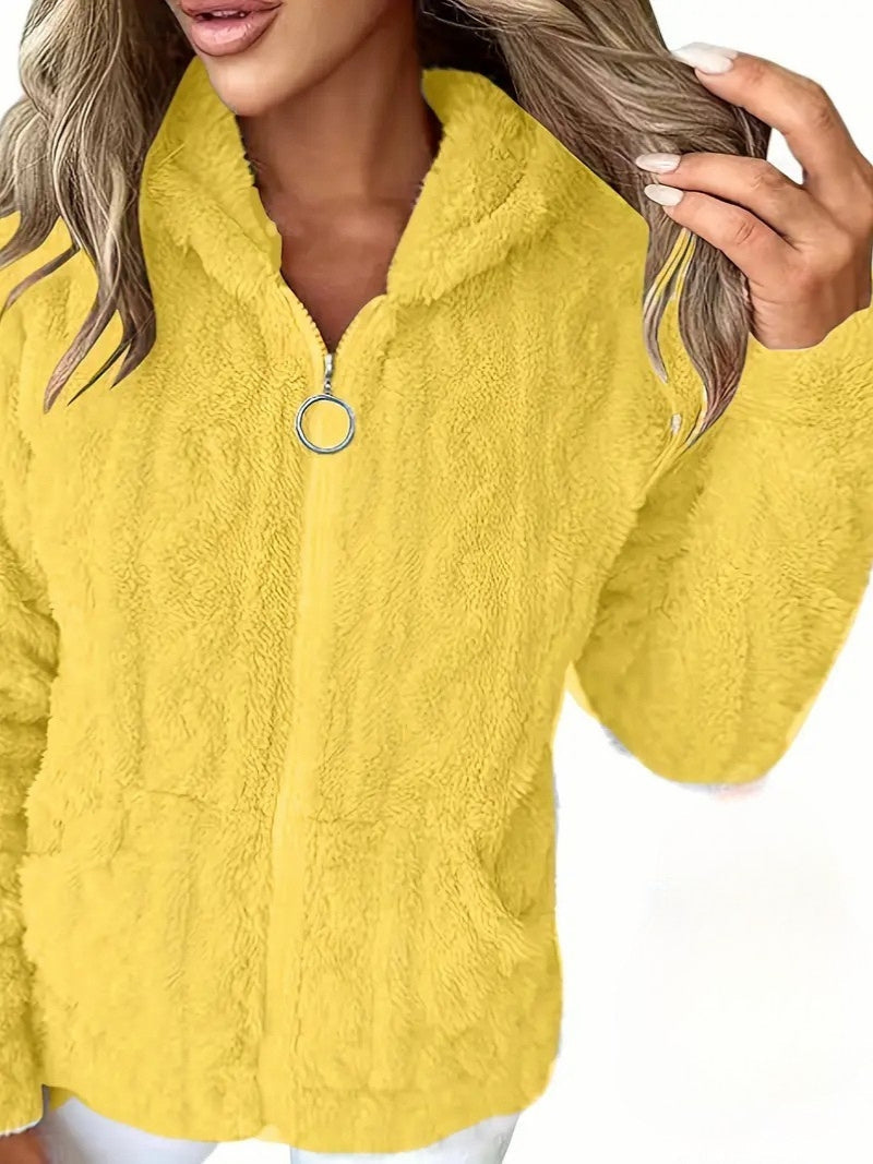 Sophie – Long Sleeve Hoodie With Zipper