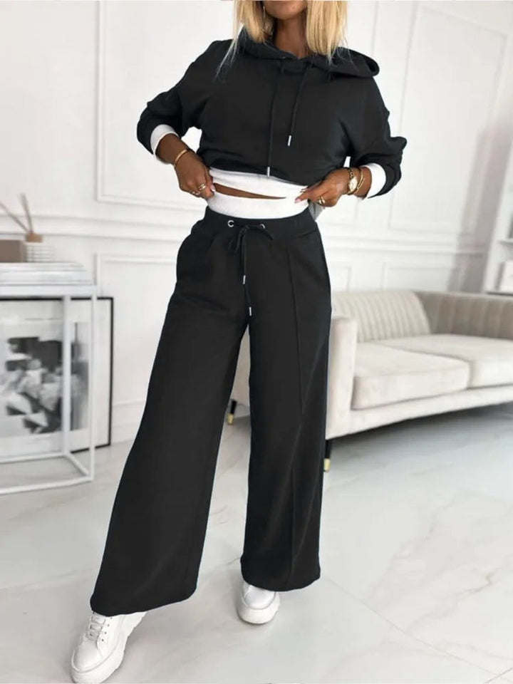 Camila | Relaxed Hoodie &amp; Wide-Leg Pants Set