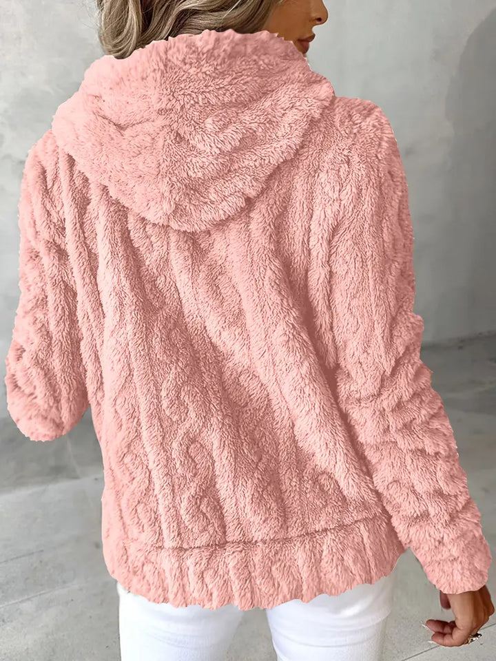 Sophie – Long Sleeve Hoodie With Zipper