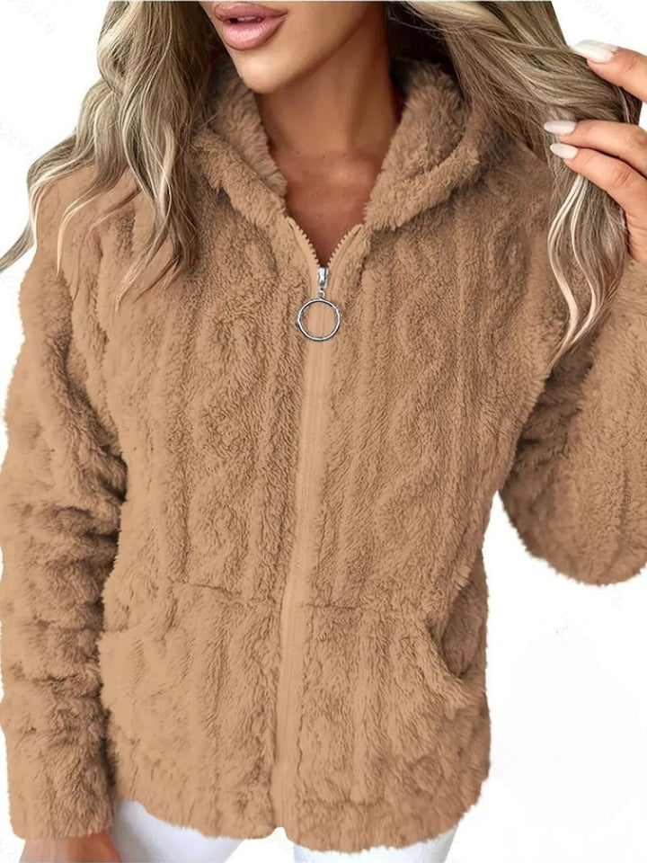 Sophie – Long Sleeve Hoodie With Zipper