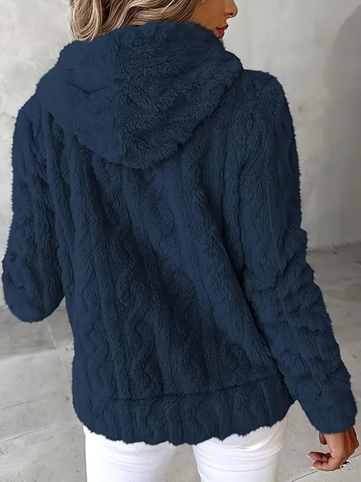 Sophie – Long Sleeve Hoodie With Zipper
