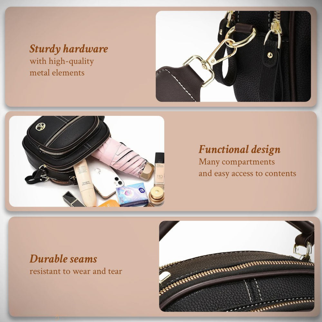 Fiona | Classic Chic Crossbody Bag