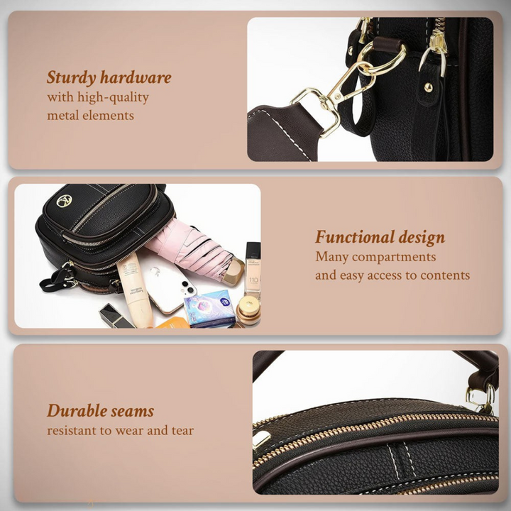Fiona | Classic Chic Crossbody Bag