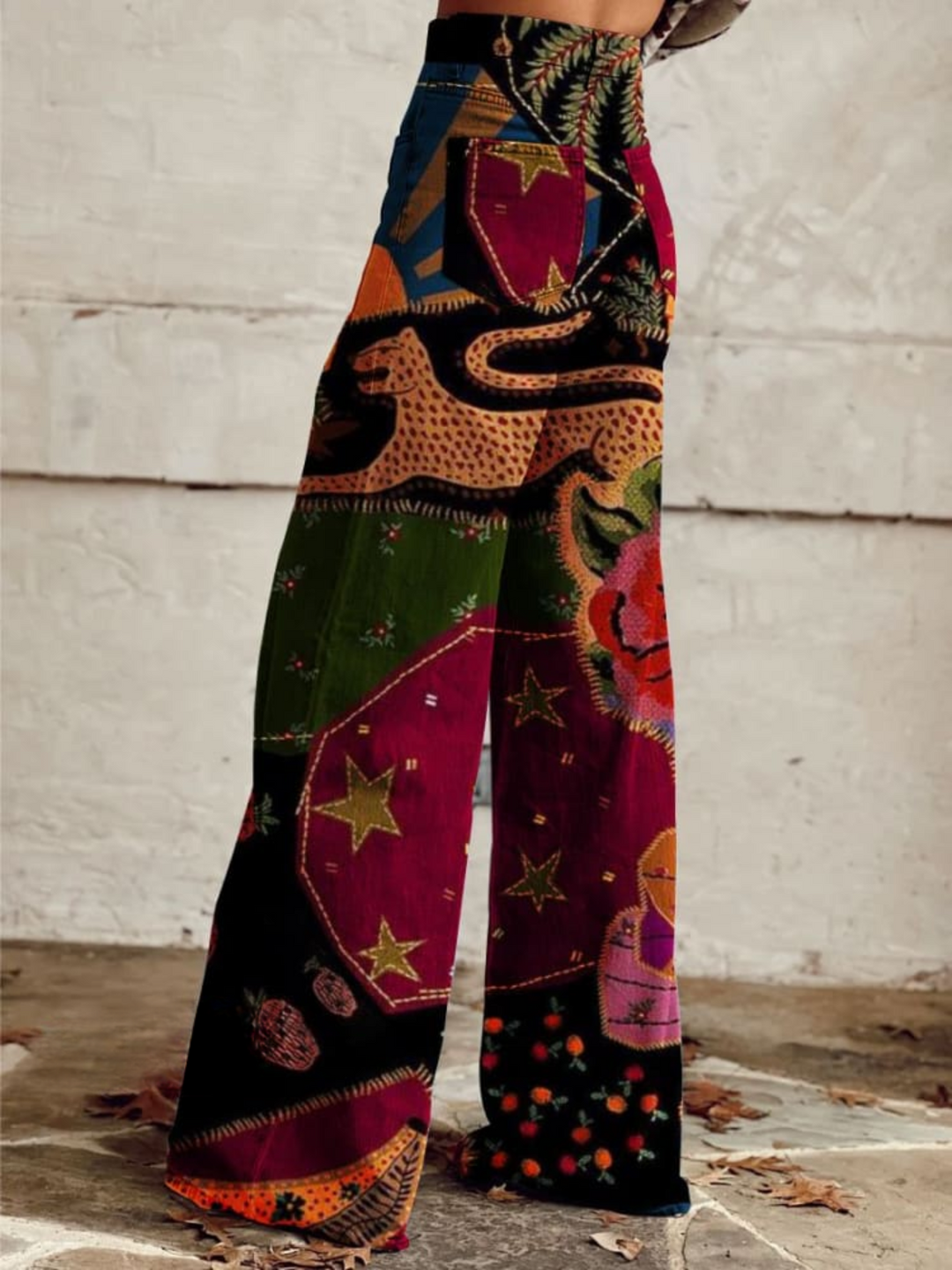 Amelia™ | Wide Floral Pants