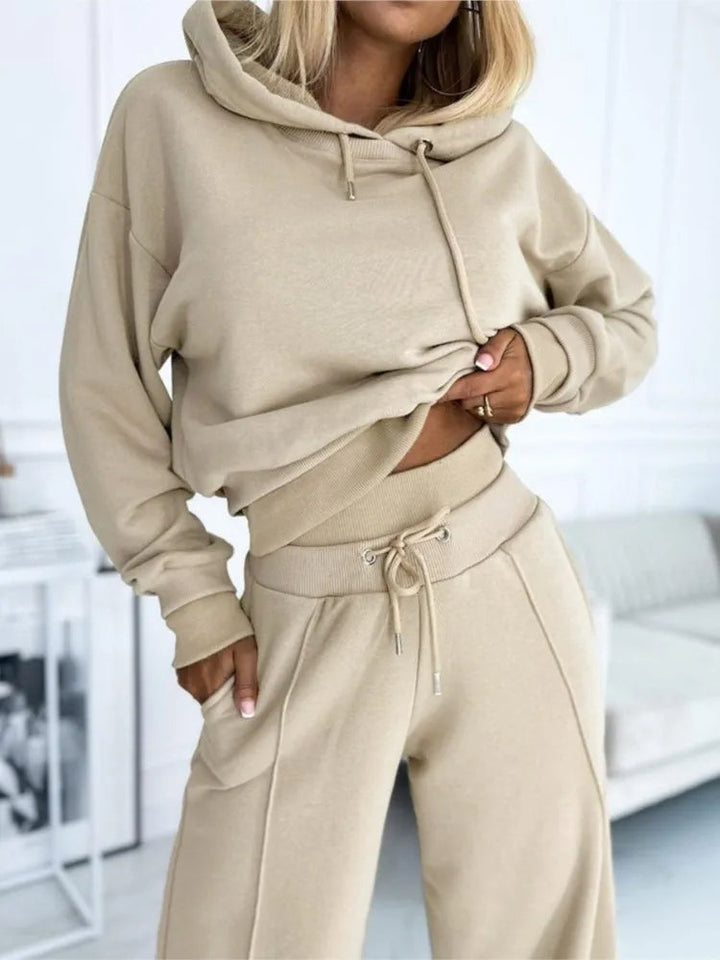 Camila | Relaxed Hoodie &amp; Wide-Leg Pants Set