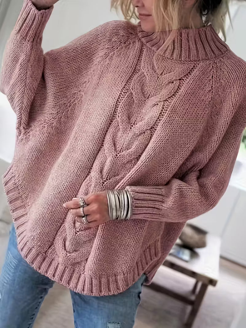 Melure – Oversized Cable Knit Sweater