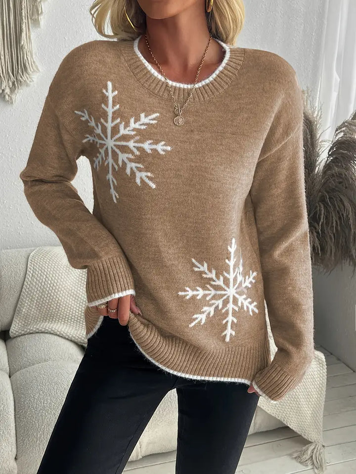 Claudine – Winter Knitted Sweater