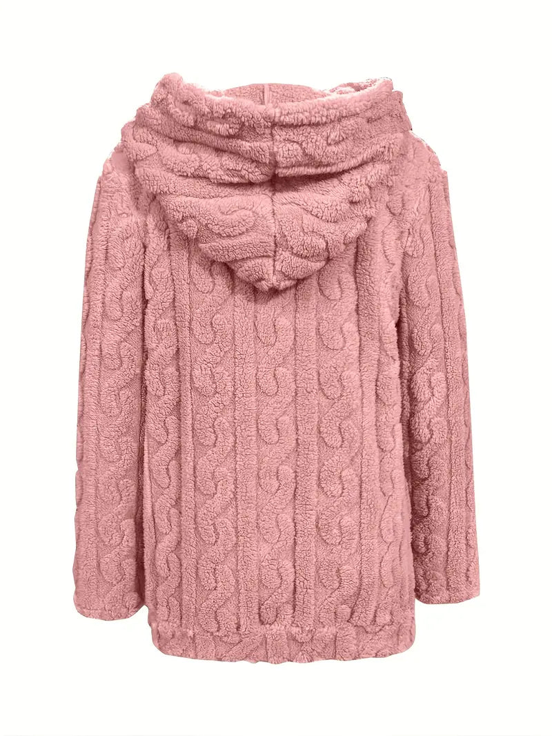 Sophie – Long Sleeve Hoodie With Zipper