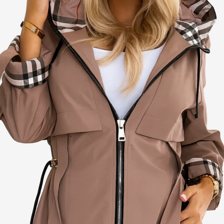 Clarisse – Elegant Mid-Season Trench Coat