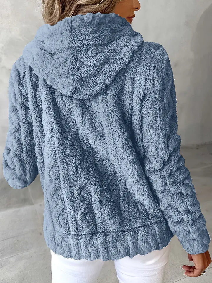 Sophie – Long Sleeve Hoodie With Zipper