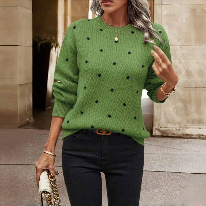 Anastasia | Polka Dot Sweater