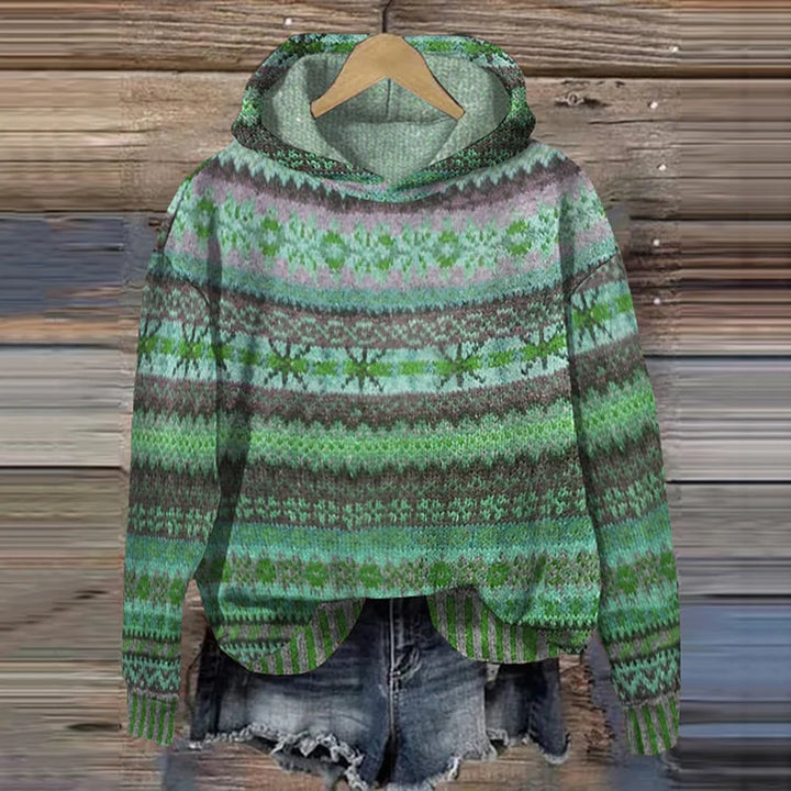 Annika – Ethnic Hooded Sweater