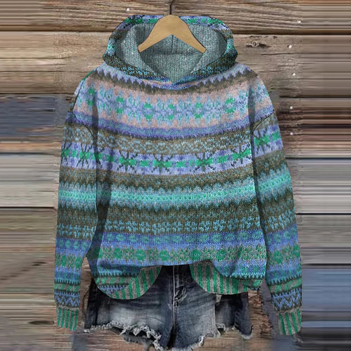 Annika – Ethnic Hooded Sweater