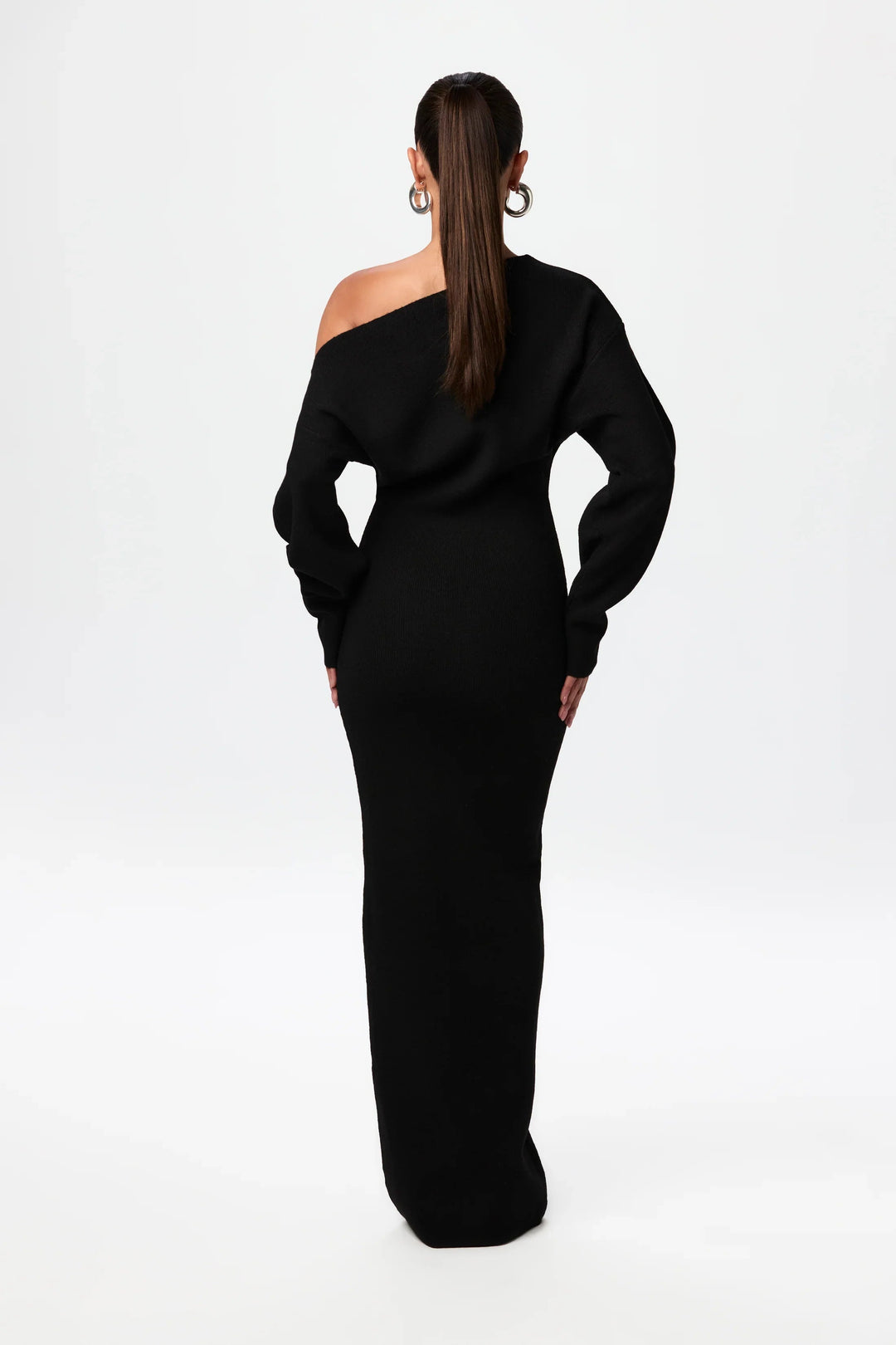 Carol | Off Shoulder Sweater Dress