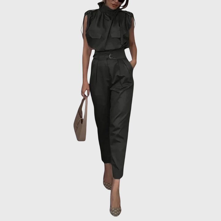 Valeria – Elegant Sleeveless Jumpsuit for Summer
