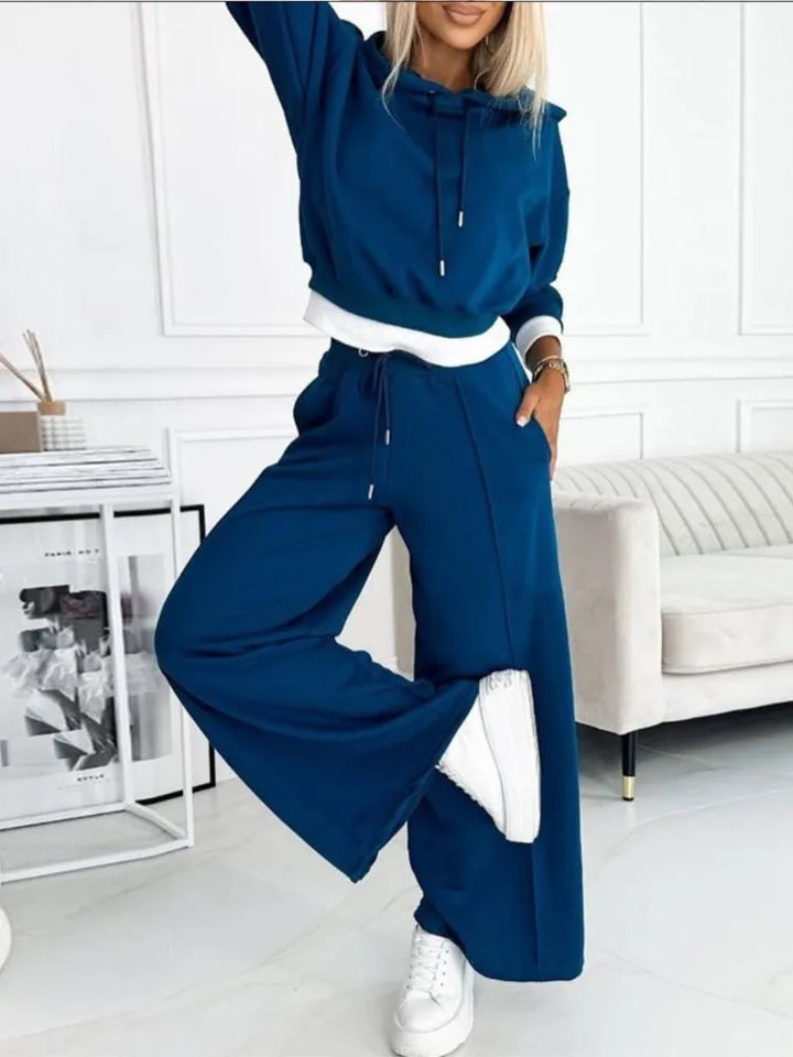 Camila | Relaxed Hoodie &amp; Wide-Leg Pants Set