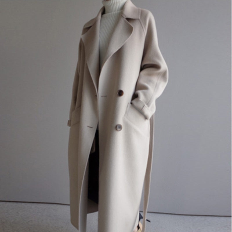 Lunara – Long Cashmere Coat