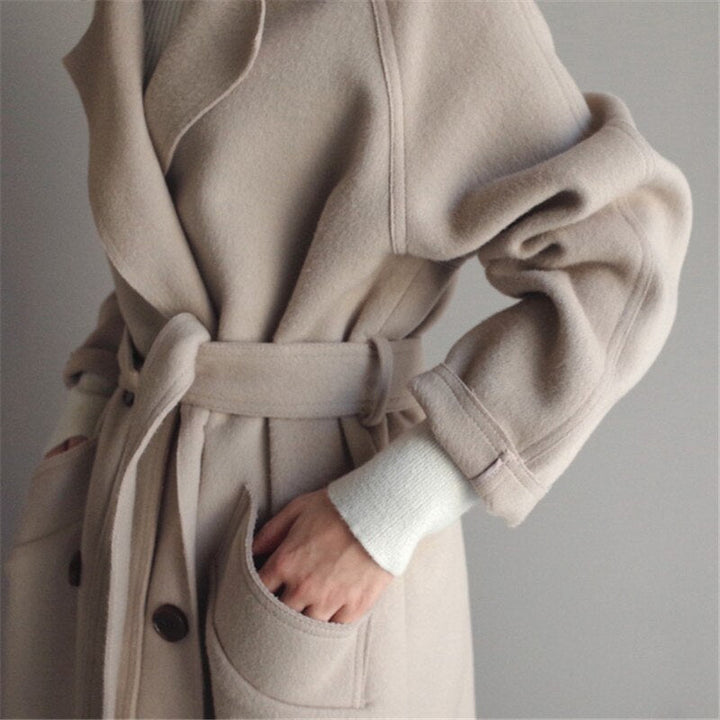 Lunara – Long Cashmere Coat