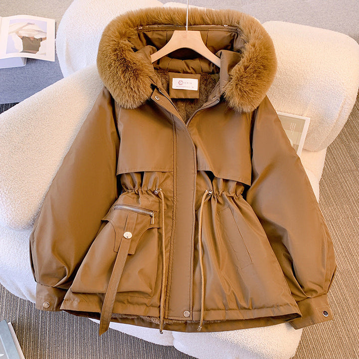 Celestia | Luxe Fur-Trimmed Winter Coat