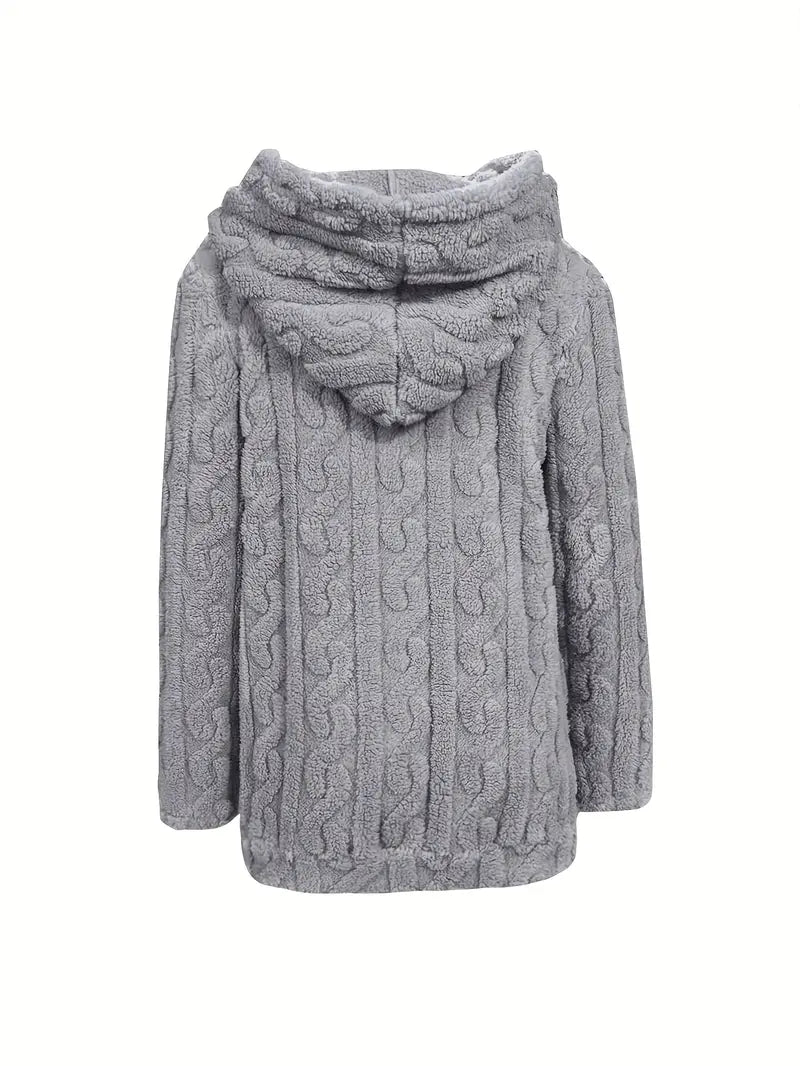 Sophie – Long Sleeve Hoodie With Zipper