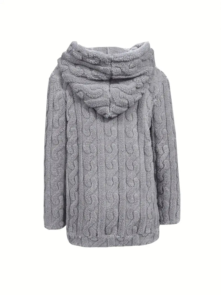 Sophie – Long Sleeve Hoodie With Zipper