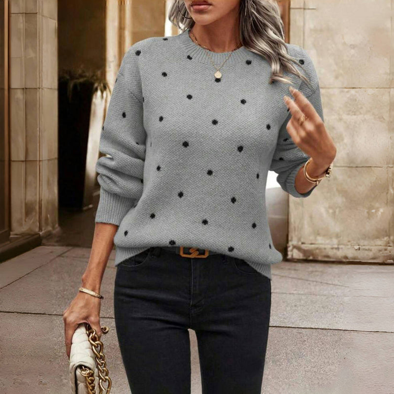 Anastasia | Polka Dot Sweater