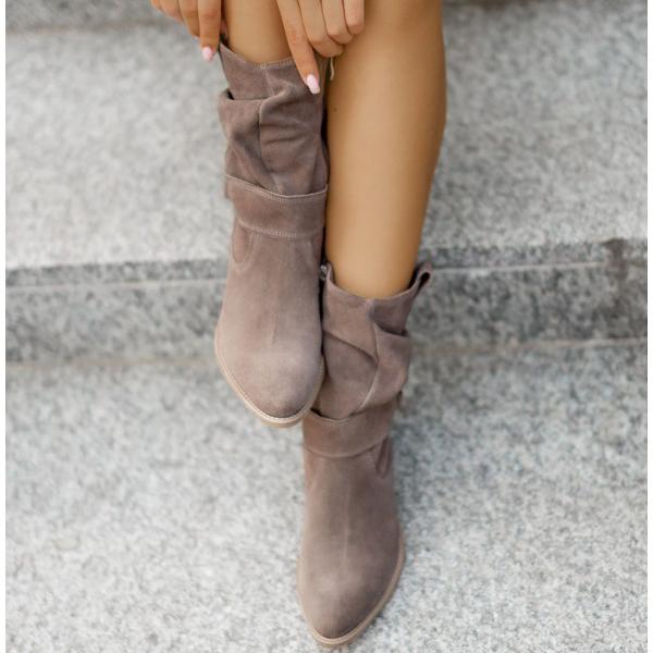 Avery – Ankle Boots with Simple Zipper and Orthopedic Comfort
