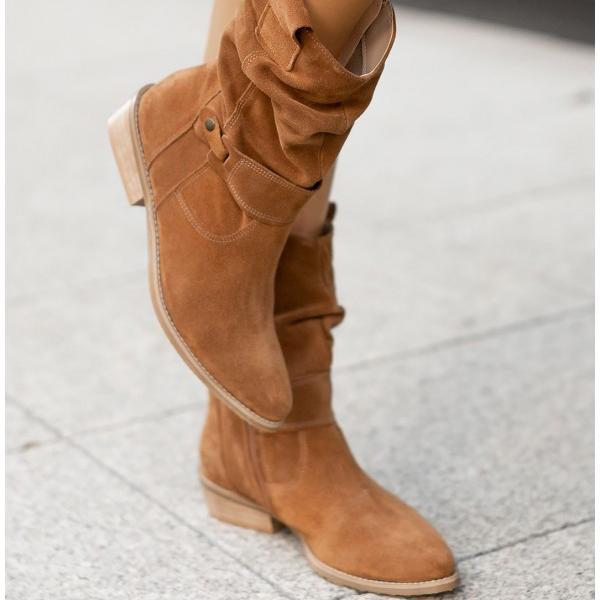 Avery – Ankle Boots with Simple Zipper and Orthopedic Comfort