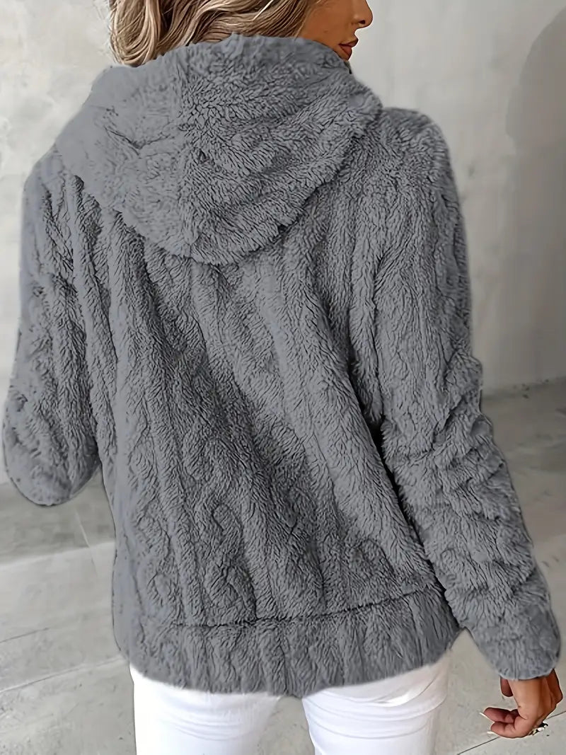 Sophie – Long Sleeve Hoodie With Zipper