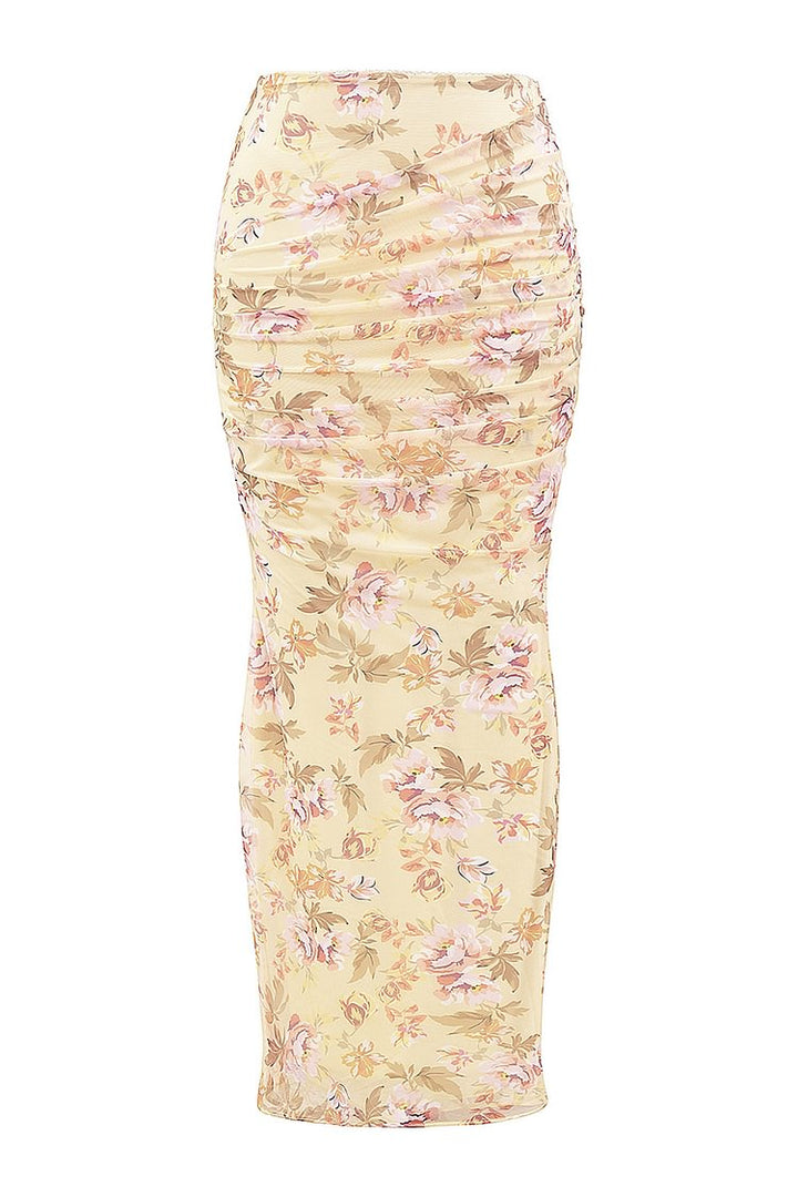 Emily | Floral Strapless Corset Set