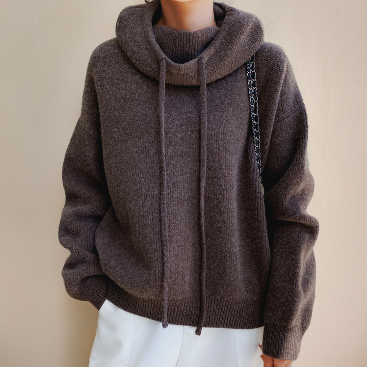 Casey | Merino Wool Turtleneck Sweater
