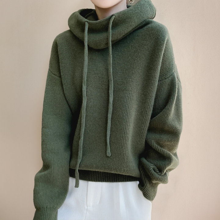 Casey | Merino Wool Turtleneck Sweater