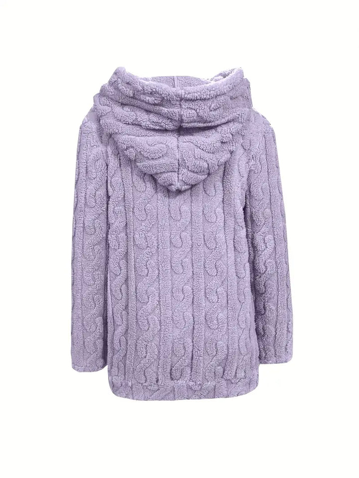 Sophie – Long Sleeve Hoodie With Zipper