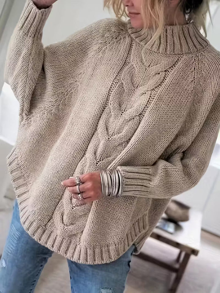 Melure – Oversized Cable Knit Sweater