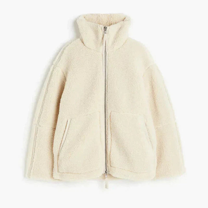 Renata – Lambswool Jacket with Long Sleeves