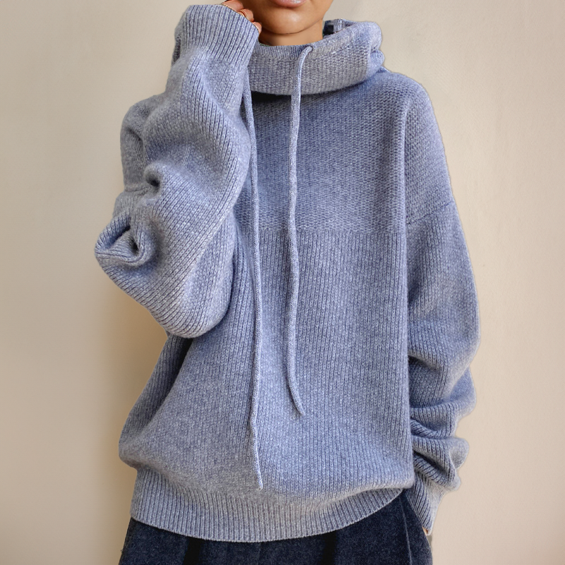 Casey | Merino Wool Turtleneck Sweater